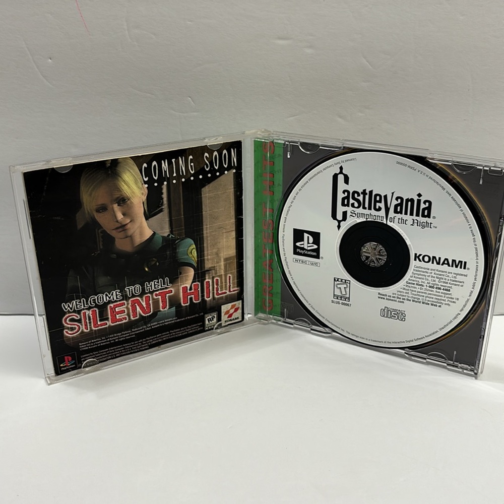 Castlevania Symphony of the Night Greatest Hits PlayStation Game - Picture 3 of 4